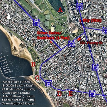 ☆ Heart Of St Kilda ☆ Infinity Pool+Parking+Wifi Apartment Melbourne Luaran gambar