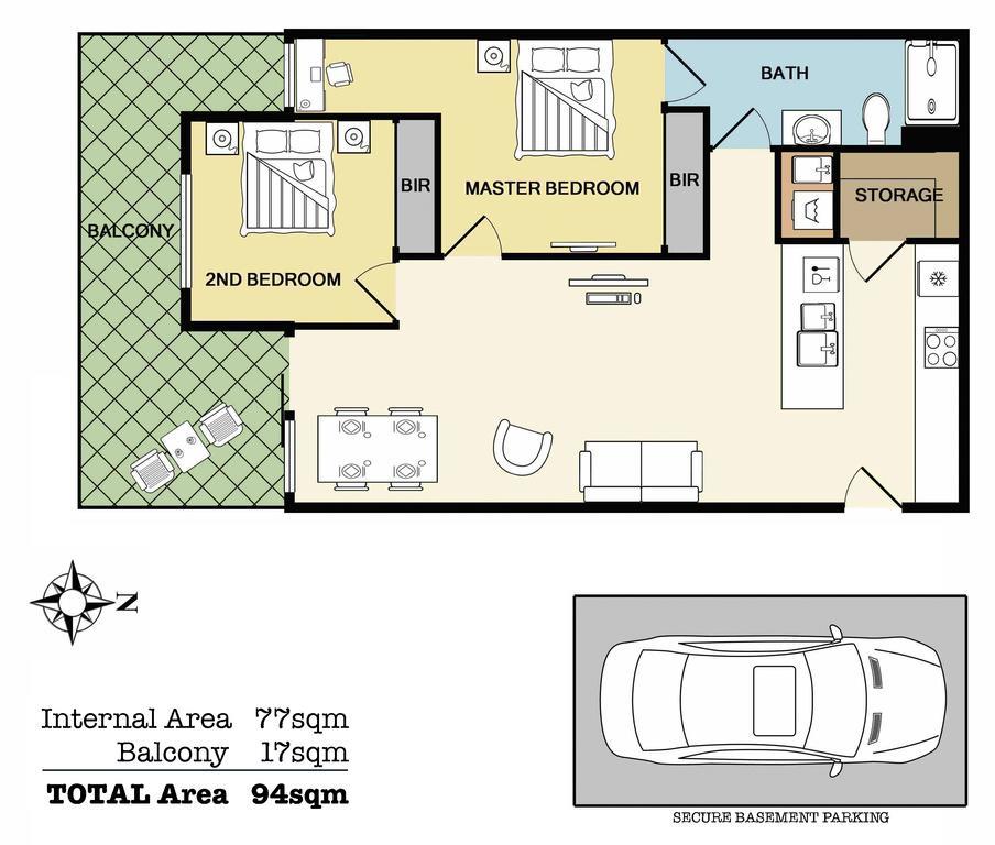 ☆ Heart Of St Kilda ☆ Infinity Pool+Parking+Wifi Apartment Melbourne Luaran gambar